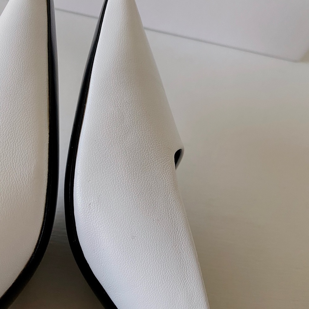 ✨New GIVENCHY Look Book Leather Heel Mules Size 38 - Picture 9 of 13